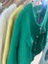 Women Single Breasted Casual Tweed Coat
